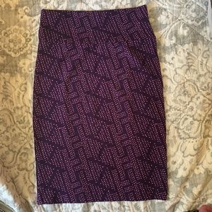 Like New Lularoe Cassie skirt